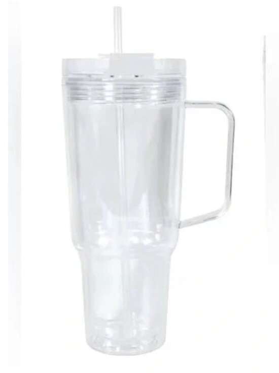 CK Sparkle Other - Custom 30oz Acrylic Tumbler w/ Handle | Glitter Filled Cup | Add Wrap